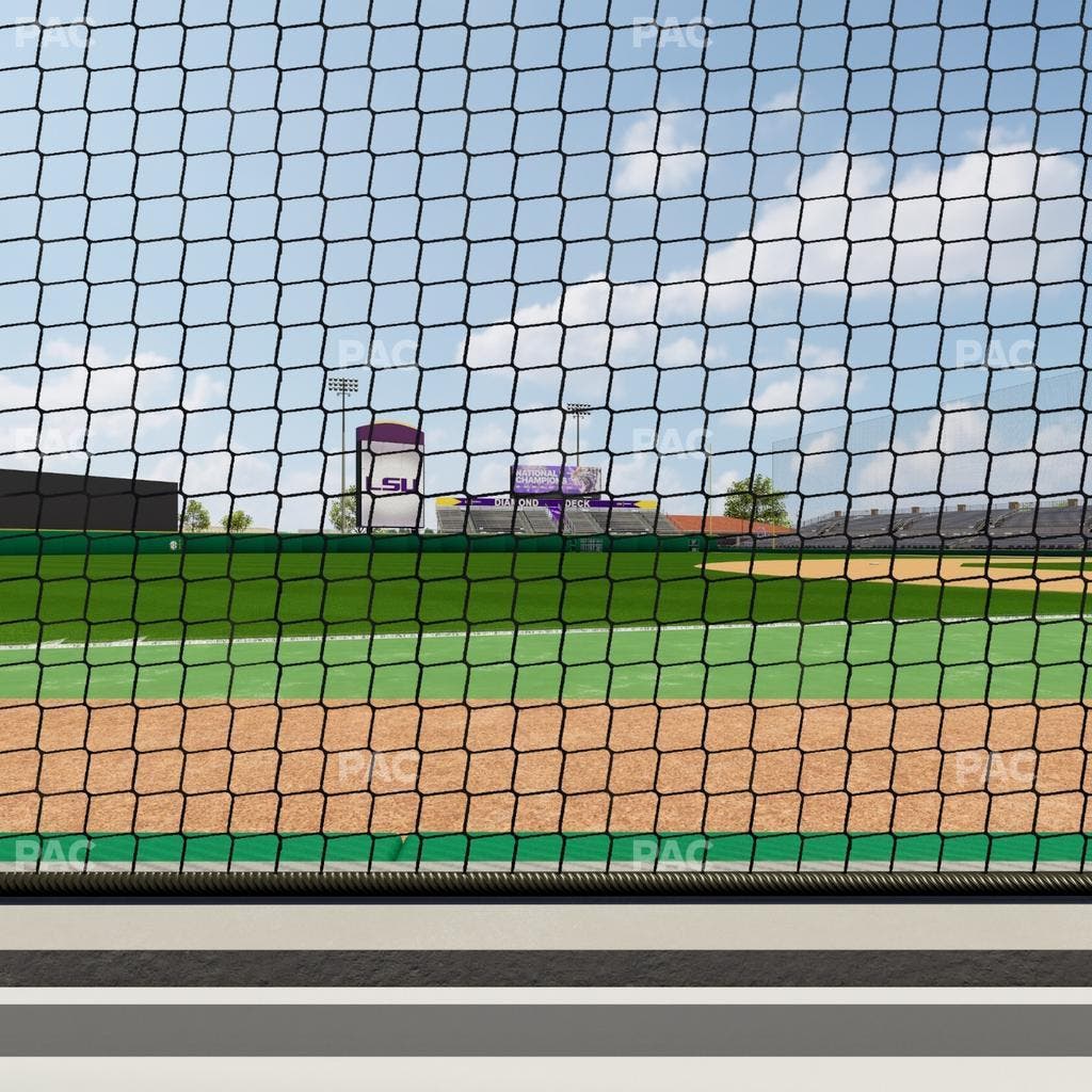 Alex Box Stadium - Section Third Base Loge 27 A Seat View