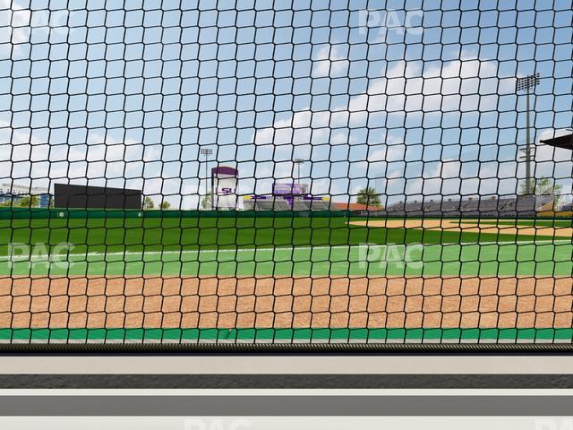 Alex Box Stadium - Section Third Base Loge 27 A Seat View