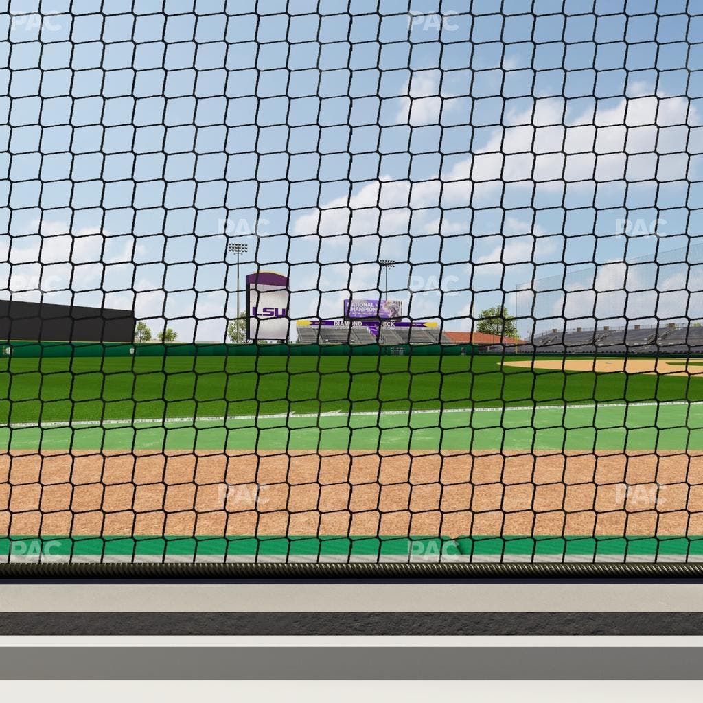 Alex Box Stadium - Section Third Base Loge 28 A Seat View