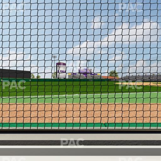 Alex Box Stadium - Section Third Base Loge 28 A Seat View