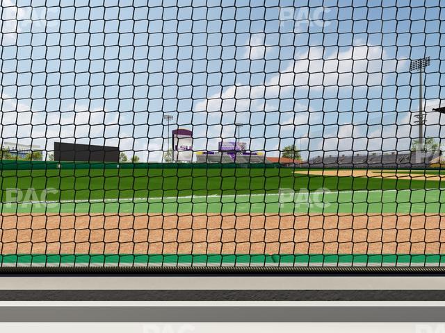 Alex Box Stadium - Section Third Base Loge 28 A Seat View