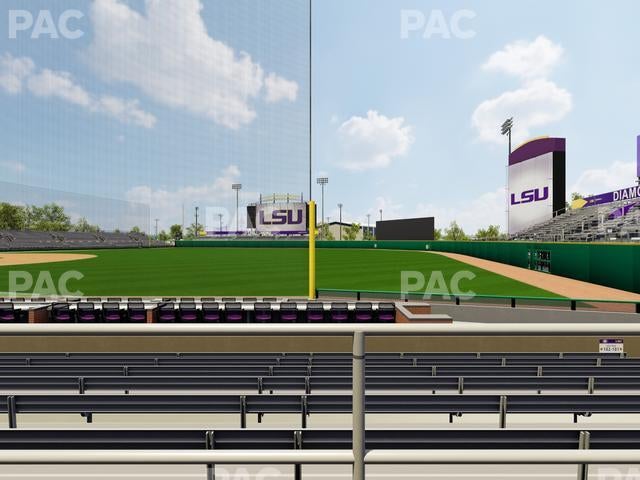 Alex Box Stadium - Section Wc 102 Seat View