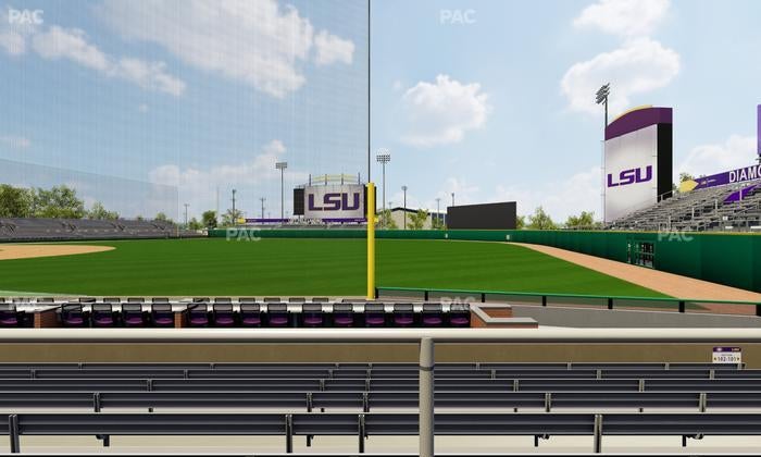 Alex Box Stadium - Section Wc 102 Seat View