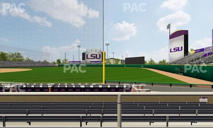 Alex Box Stadium - Section Wc 102 Seat View