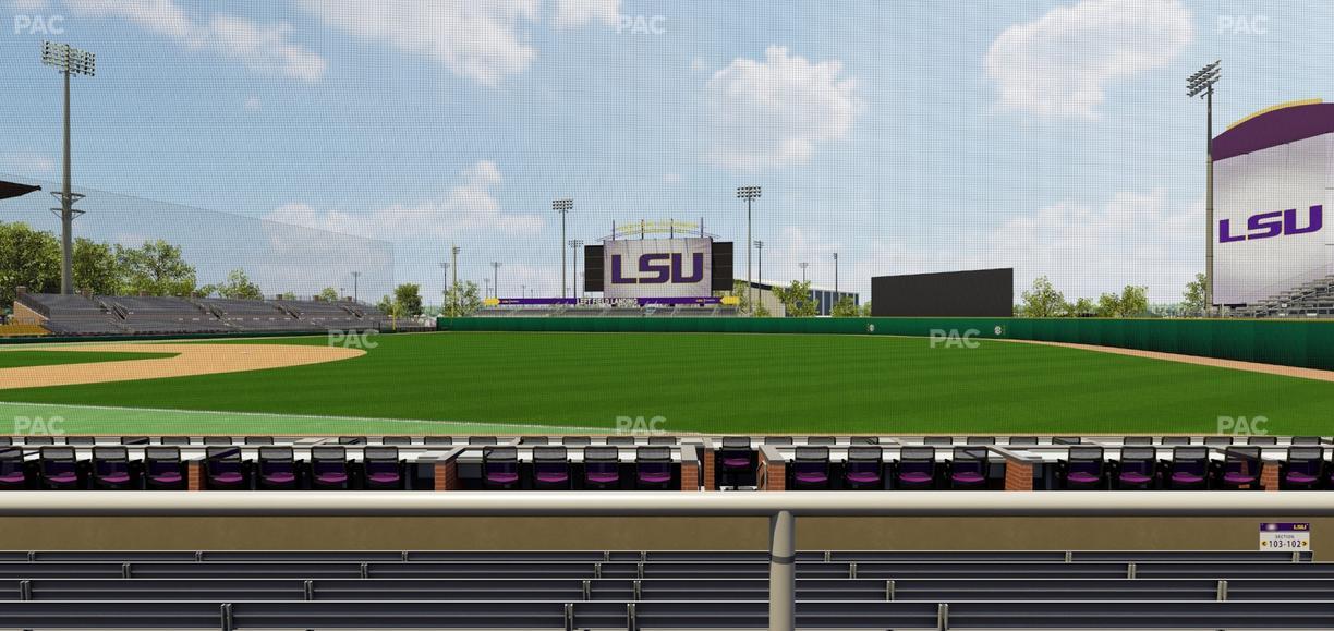 Alex Box Stadium - Section Wc 103 Seat View