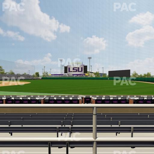 Alex Box Stadium - Section Wc 103 Seat View