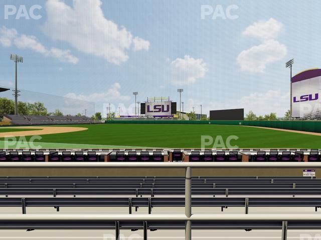 Alex Box Stadium - Section Wc 103 Seat View