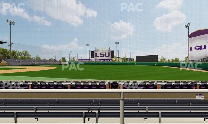 Alex Box Stadium - Section Wc 103 Seat View