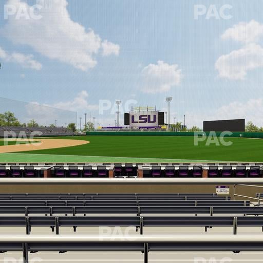 Alex Box Stadium - Section Wc 104 Seat View