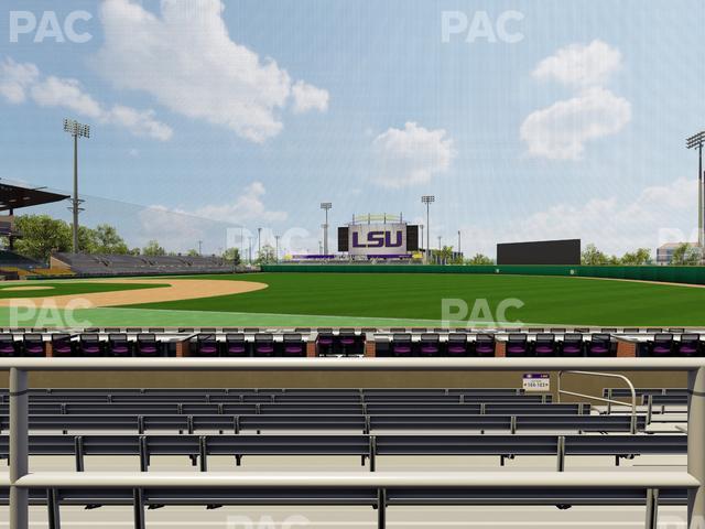 Alex Box Stadium - Section Wc 104 Seat View