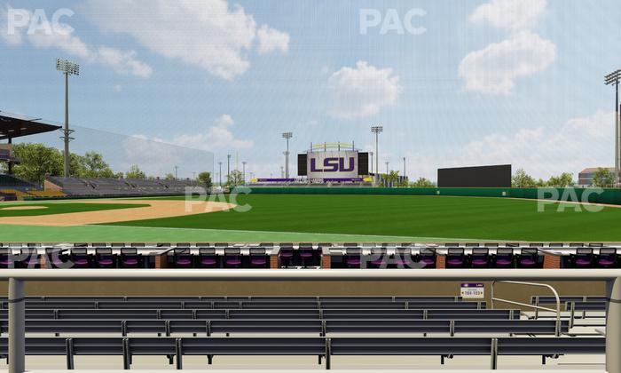 Alex Box Stadium - Section Wc 104 Seat View