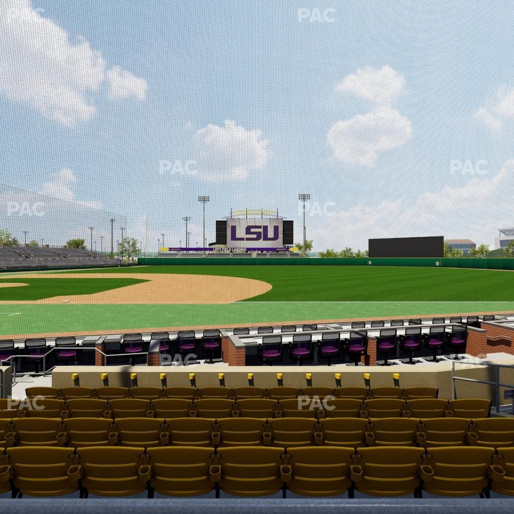 Alex Box Stadium - Section Wc 106 Seat View