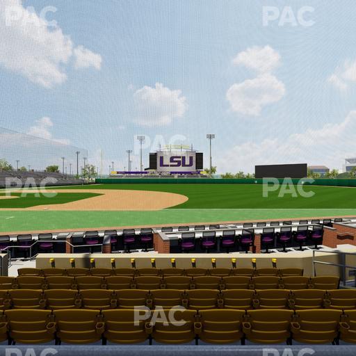 Alex Box Stadium - Section Wc 106 Seat View