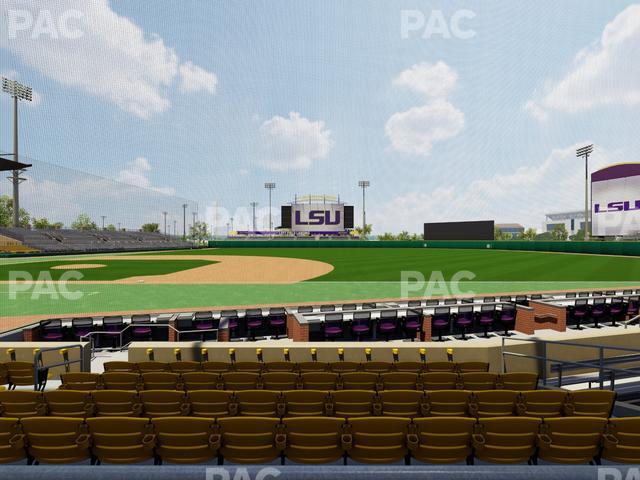 Alex Box Stadium - Section Wc 106 Seat View