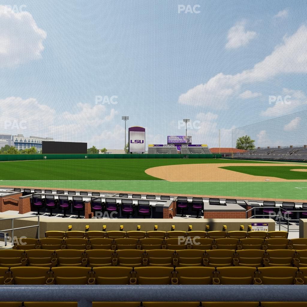 Alex Box Stadium - Section Wc 118 Seat View