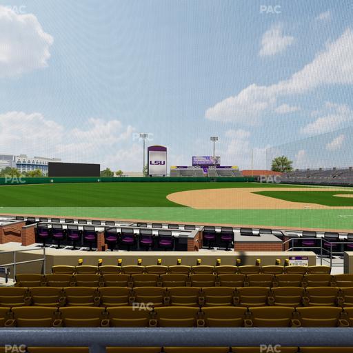 Alex Box Stadium - Section Wc 118 Seat View