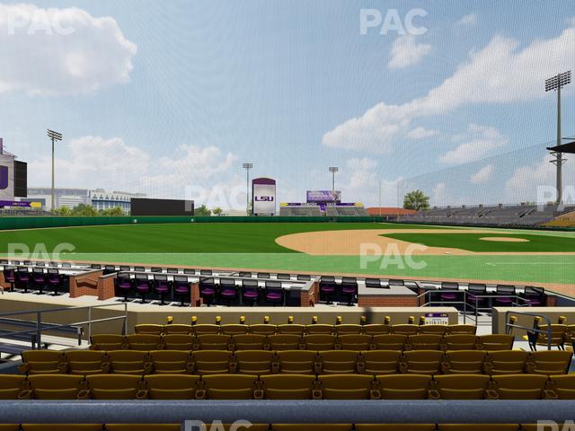 Alex Box Stadium - Section Wc 118 Seat View