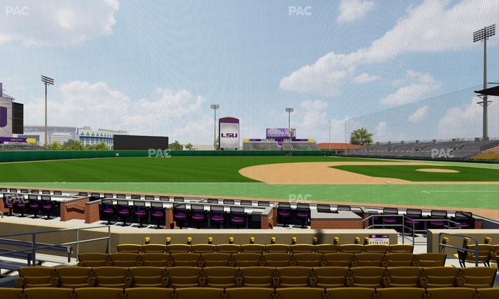 Alex Box Stadium - Section Wc 118 Seat View