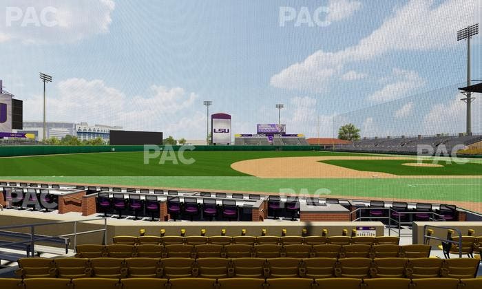 Alex Box Stadium - Section Wc 118 Seat View