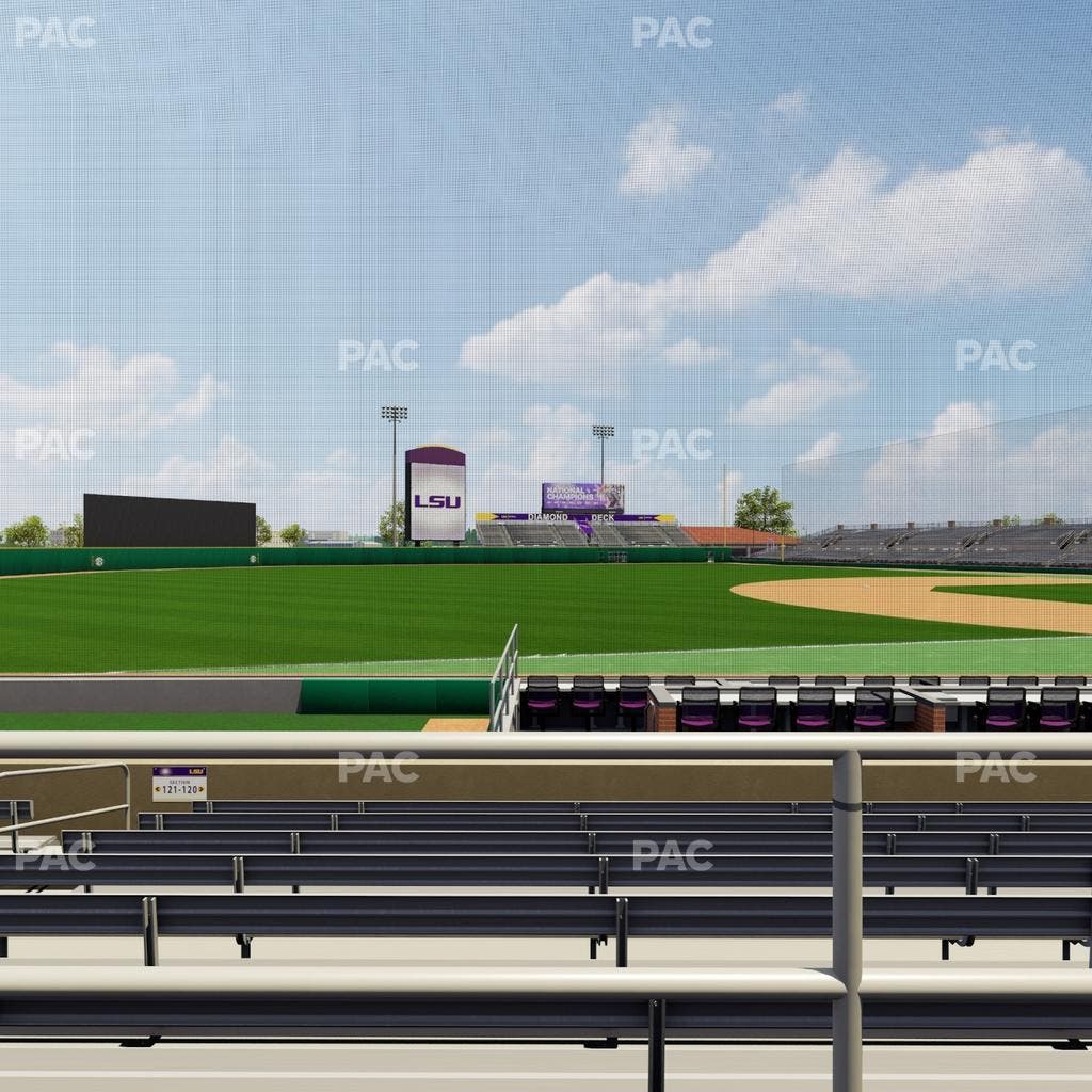 Alex Box Stadium - Section Wc 120 Seat View