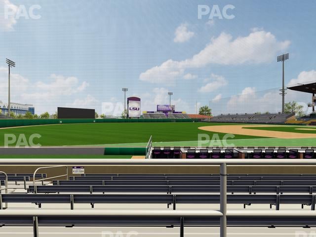 Alex Box Stadium - Section Wc 120 Seat View