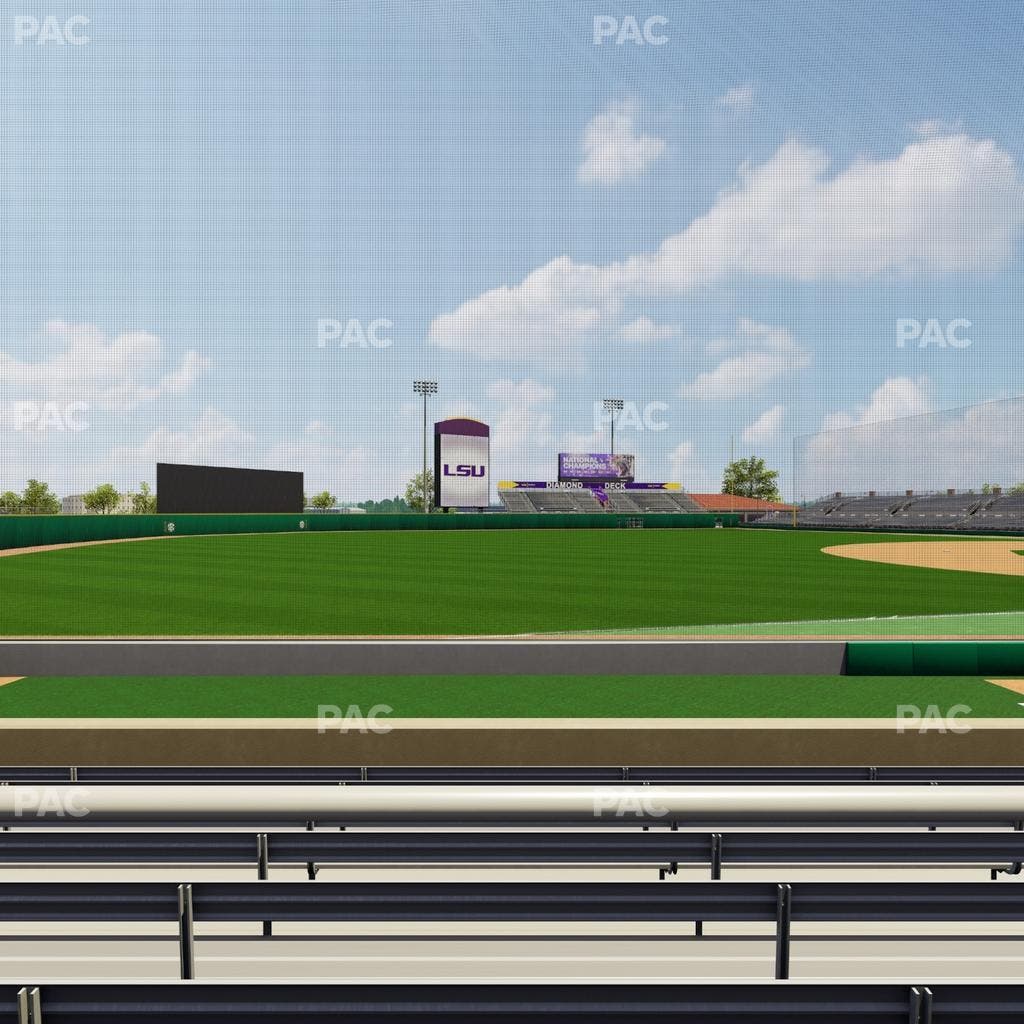 Alex Box Stadium - Section Wc 121 Seat View