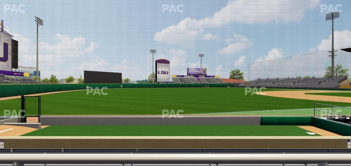 Alex Box Stadium - Section Wc 121 Seat View