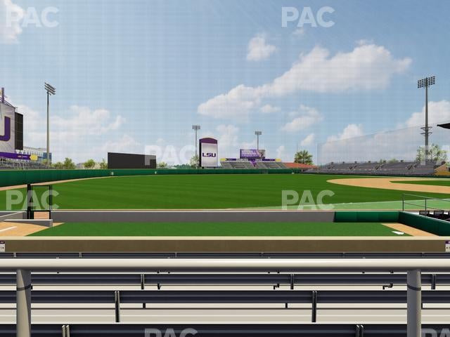 Alex Box Stadium - Section Wc 121 Seat View