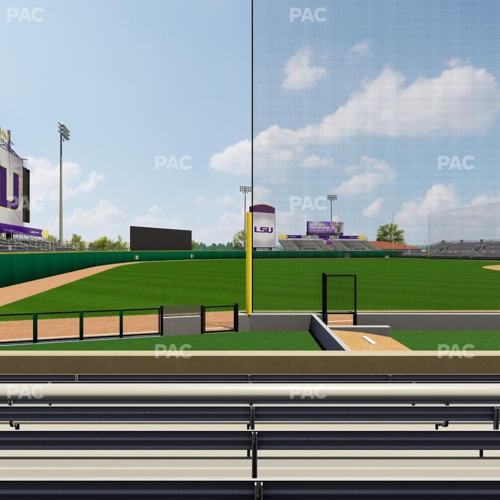 Alex Box Stadium - Section Wc 122 Seat View