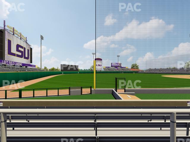 Alex Box Stadium - Section Wc 122 Seat View