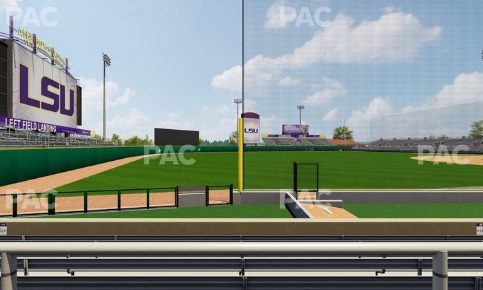 Alex Box Stadium - Section Wc 122 Seat View