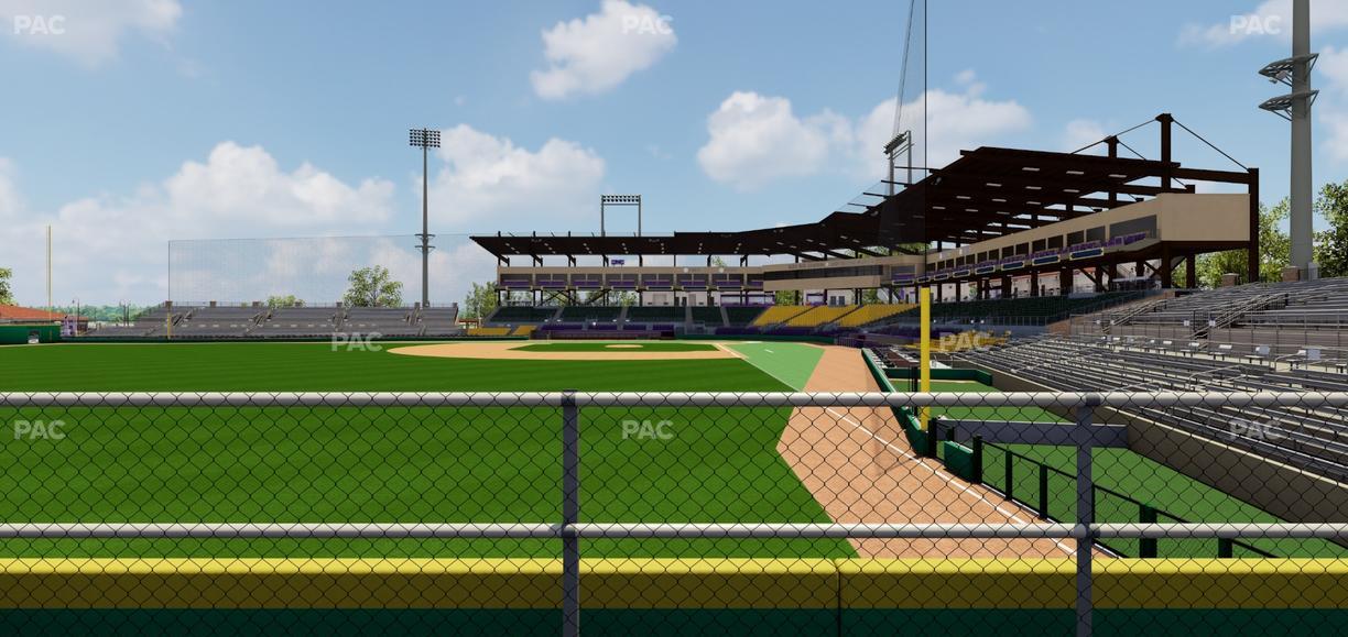 Alex Box Stadium - Section Wc 124 Seat View