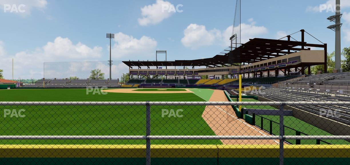 Alex Box Stadium - Section Wc 124 Seat View