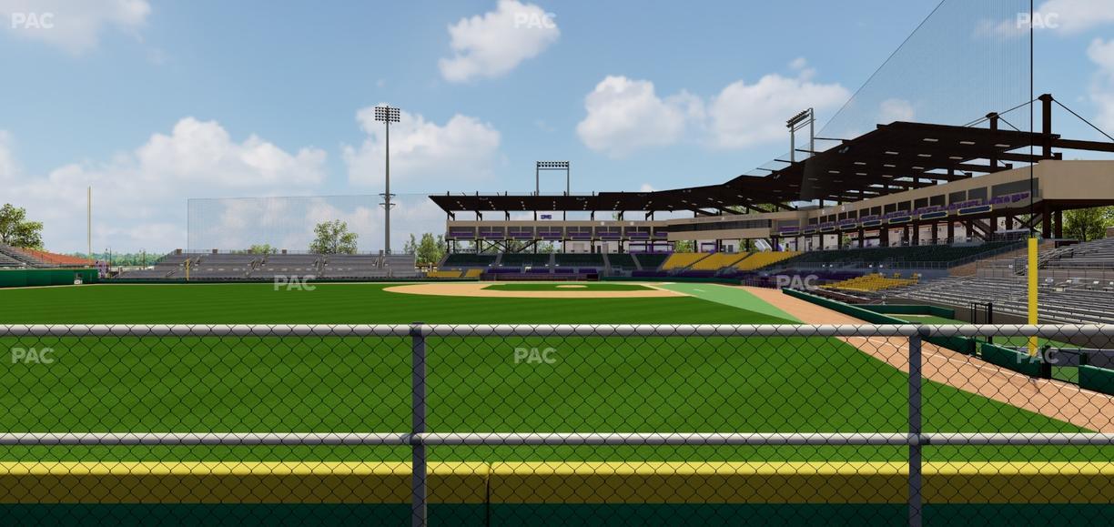 Alex Box Stadium - Section Wc 125 Seat View