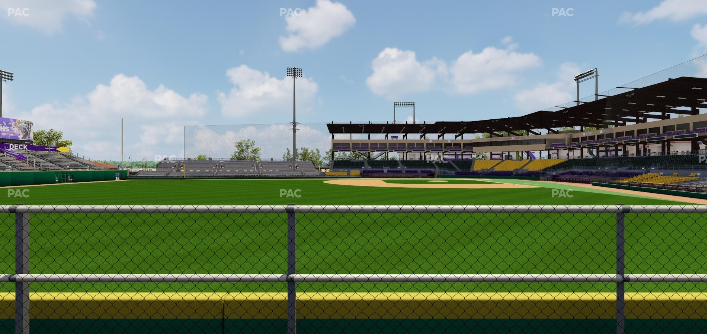 Alex Box Stadium - Section Wc 127 Seat View
