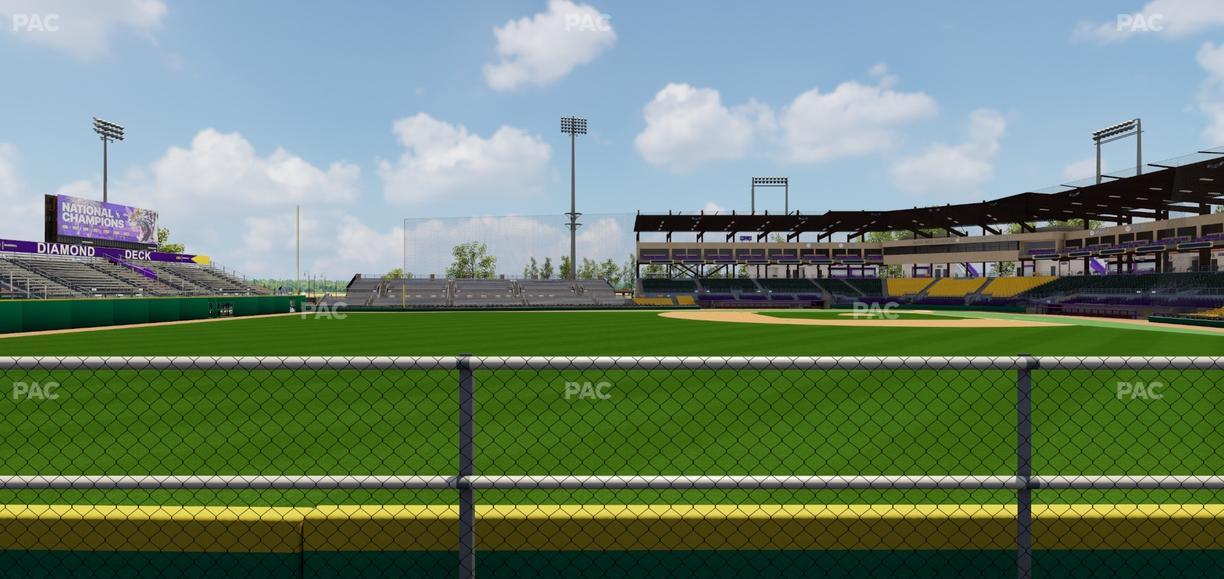 Alex Box Stadium - Section Wc 129 Seat View