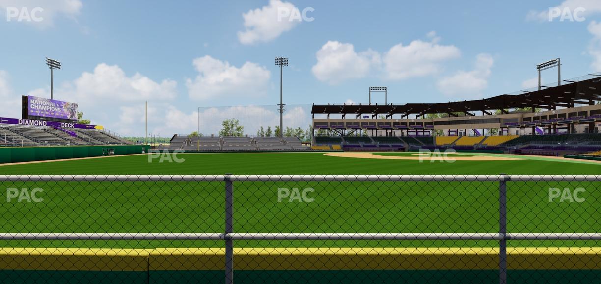 Alex Box Stadium - Section Wc 129 Seat View