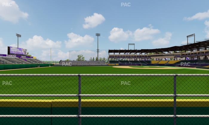 Alex Box Stadium - Section Wc 129 Seat View