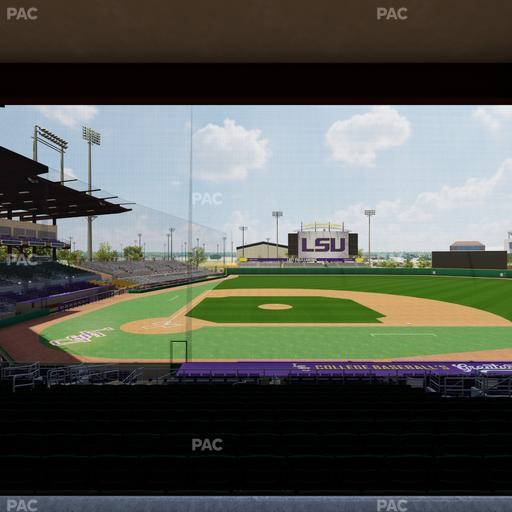 Alex Box Stadium - Section Wc 208 Seat View