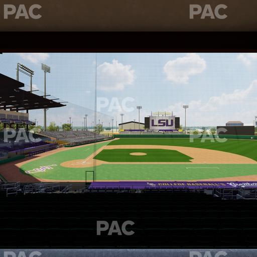 Alex Box Stadium - Section Wc 208 Seat View