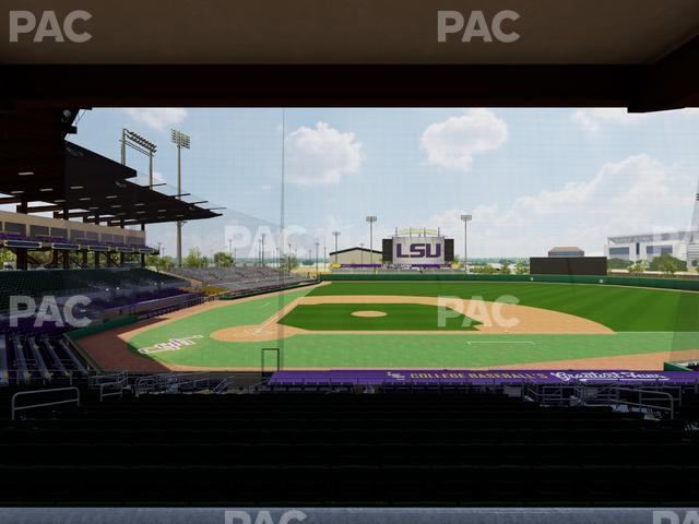 Alex Box Stadium - Section Wc 208 Seat View