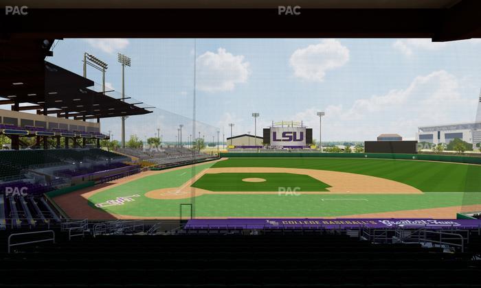 Alex Box Stadium - Section Wc 208 Seat View