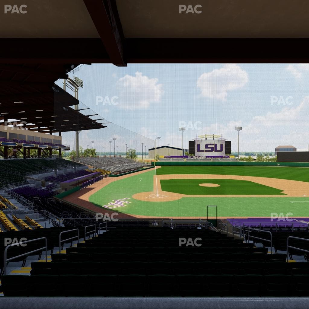 Alex Box Stadium - Section Wc 209 Seat View