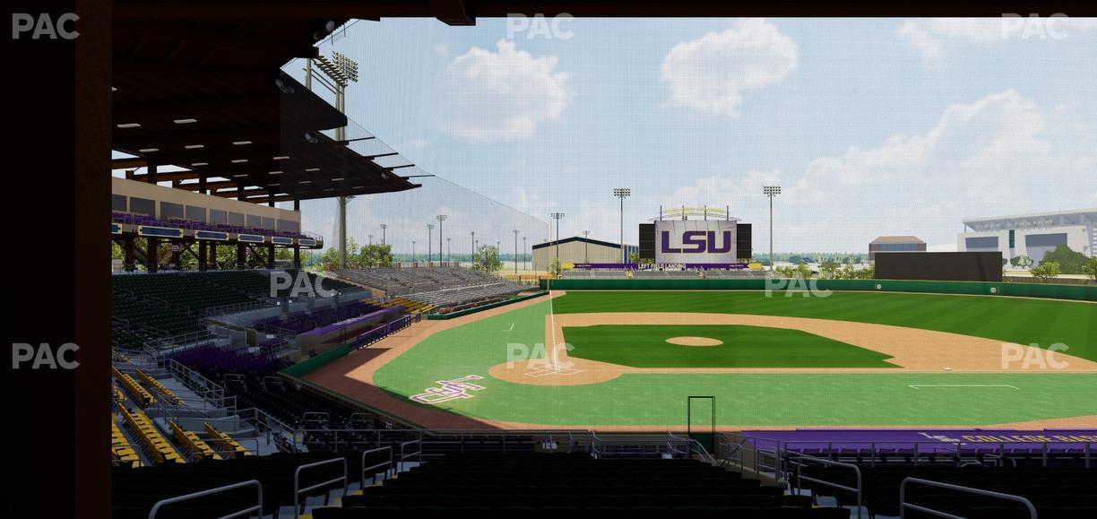 Alex Box Stadium - Section Wc 209 Seat View