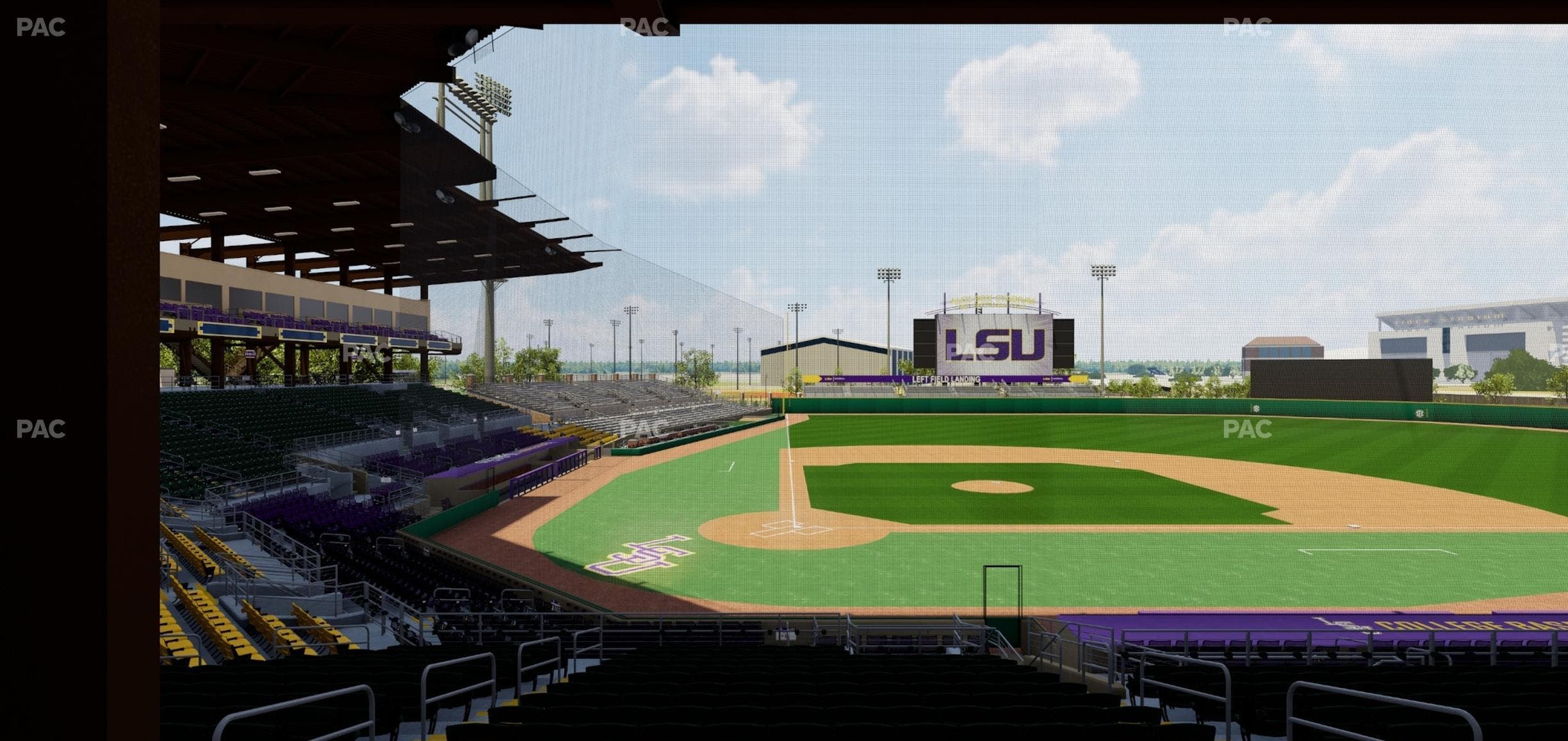Alex Box Stadium - Section Wc 209 Seat View