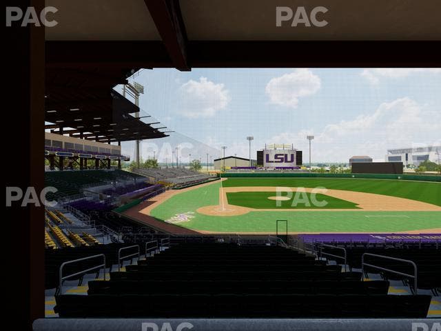 Alex Box Stadium - Section Wc 209 Seat View