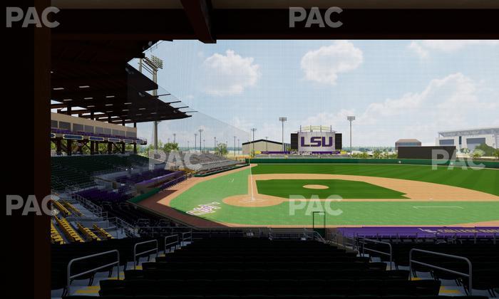 Alex Box Stadium - Section Wc 209 Seat View