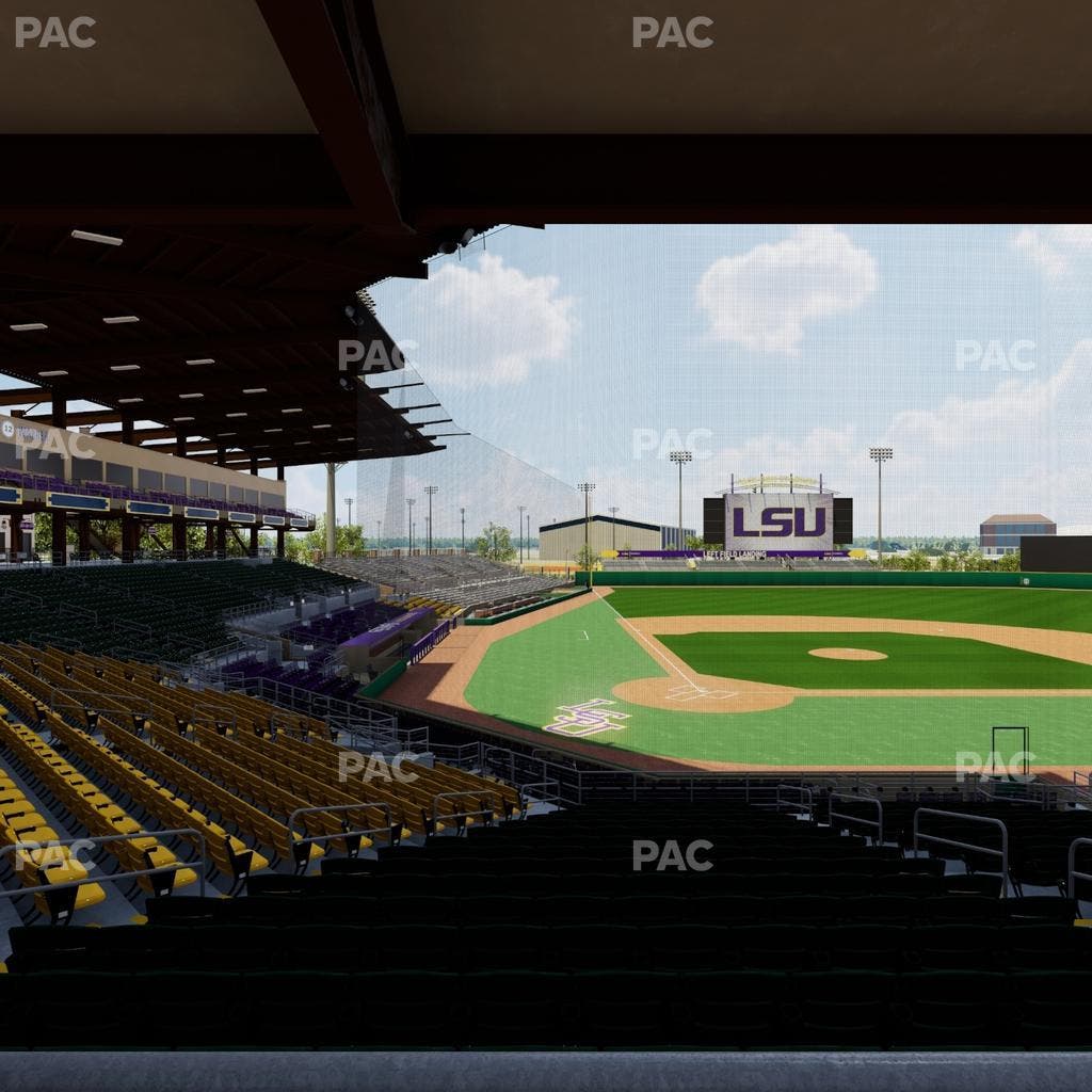 Alex Box Stadium - Section Wc 210 Seat View