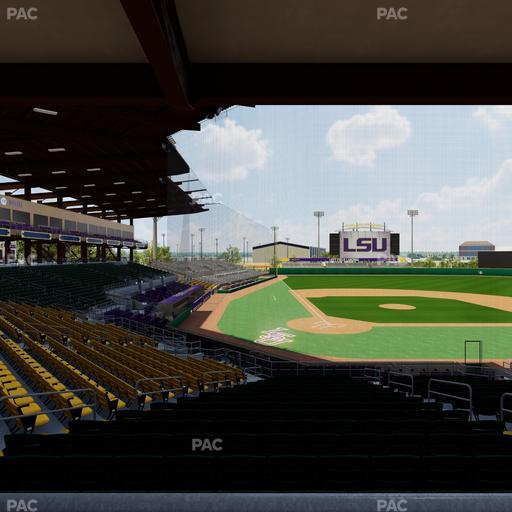 Alex Box Stadium - Section Wc 210 Seat View