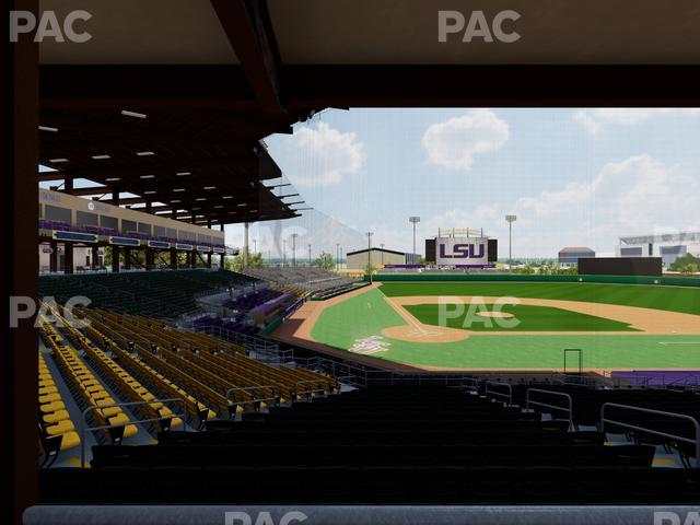 Alex Box Stadium - Section Wc 210 Seat View